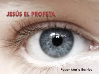 jes s el profeta