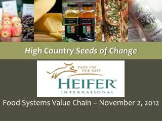 High Country Seeds of Change