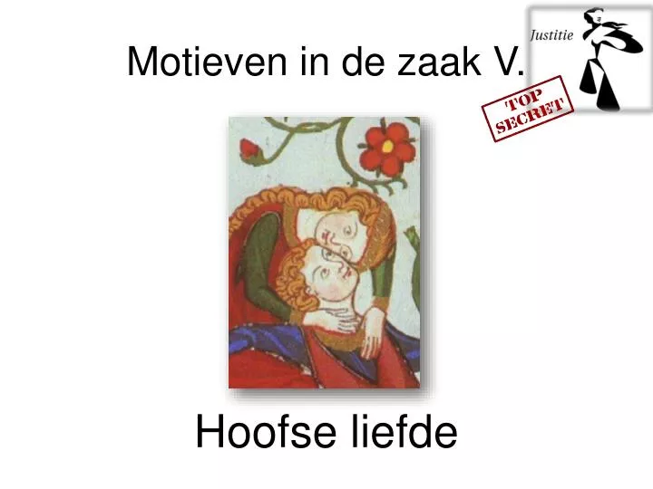 motieven in de zaak v