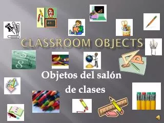 classroom objects