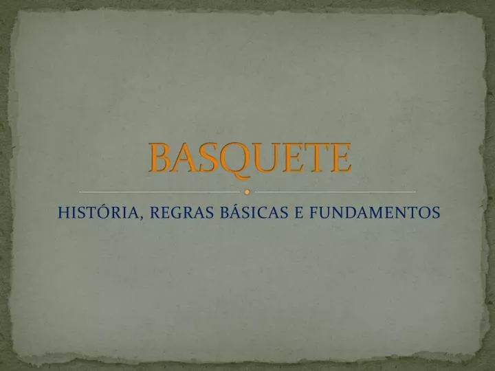 basquete