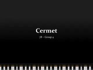 Cermet