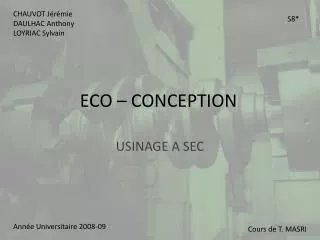 eco conception
