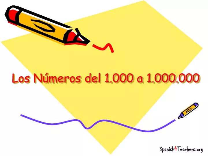 los n meros del 1 000 a 1 000 000