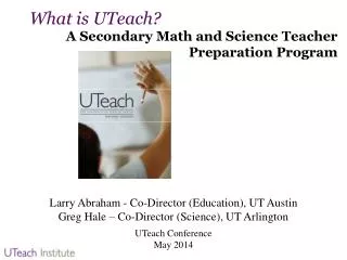 What is UTeach?