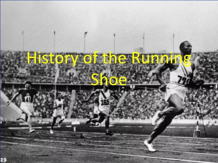 history of the r unning s hoe