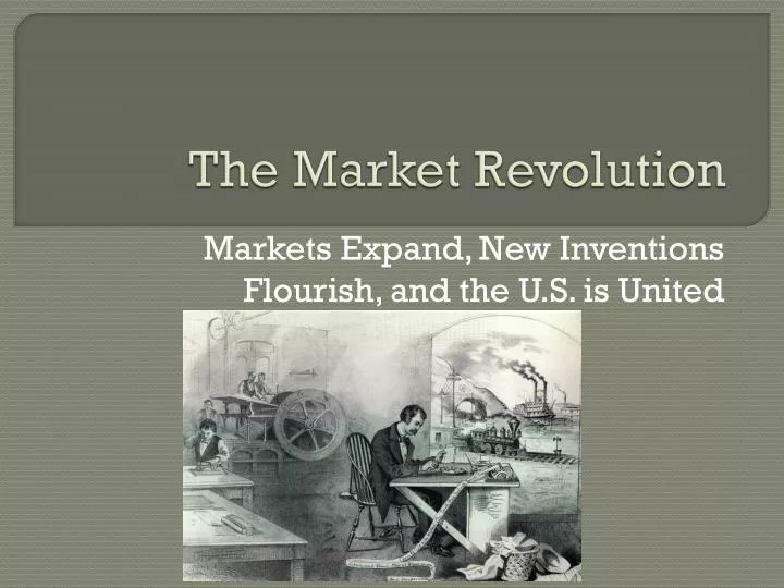 the market revolution