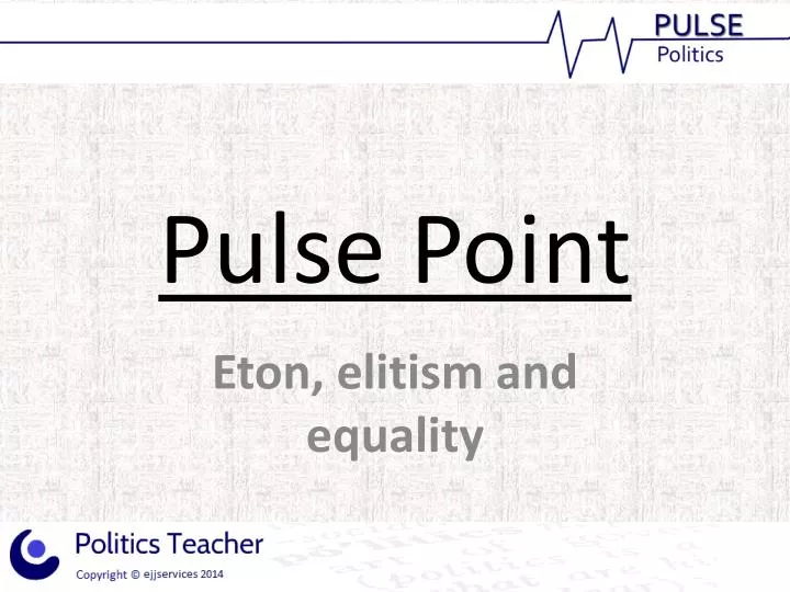 pulse point