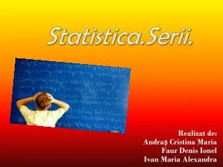 statistica serii