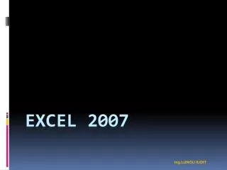 excel 2007