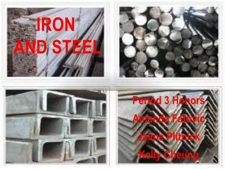 iron and steel