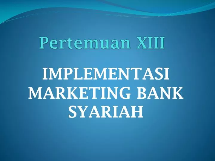 pertemuan xiii