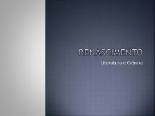 renascimento