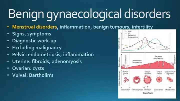 benign gynaecological disorders