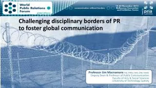 Challenging disciplinary borders of PR to foster global communication