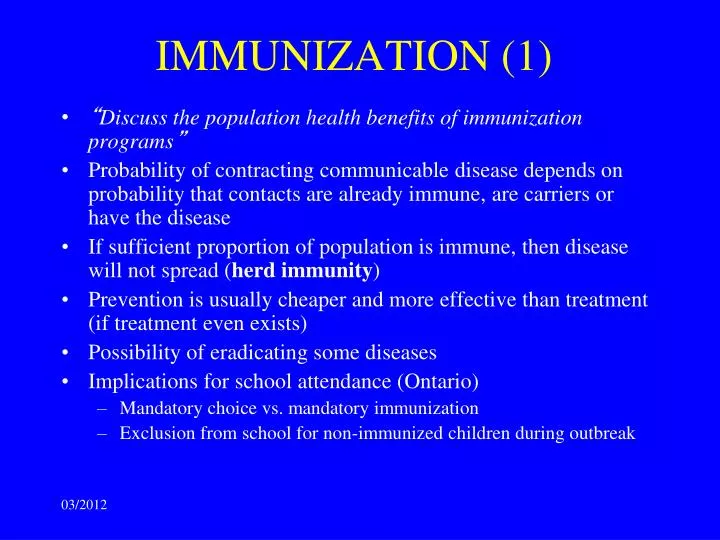 immunization 1