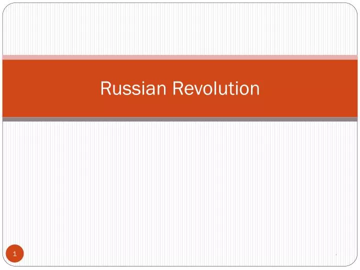 PPT - Russian Revolution PowerPoint Presentation, free download - ID ...