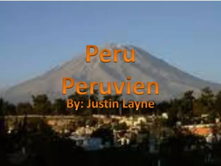 peru peruvien