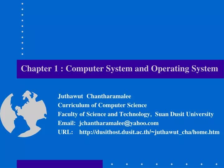 chapter 1 computer system and operating system