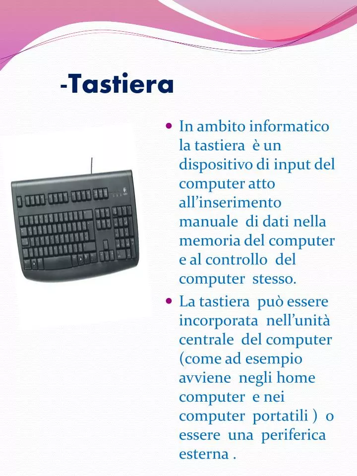 tastiera