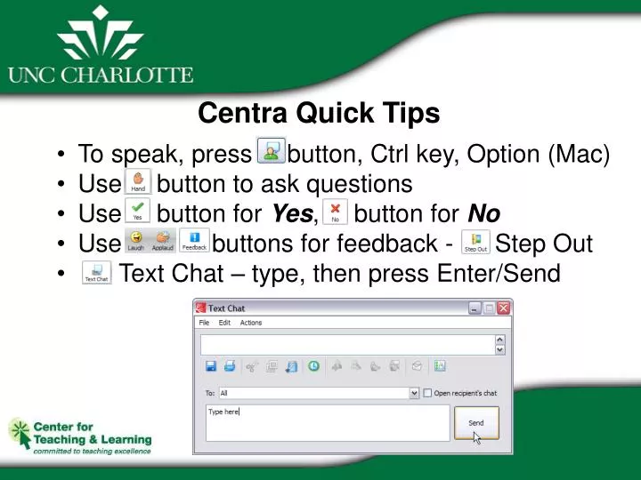 centra quick tips