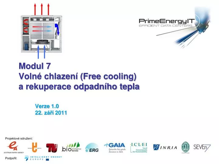 modul 7 voln chlazen free cooling a rekuperace odpadn ho tepla