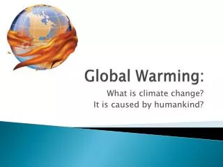 Global Warming: