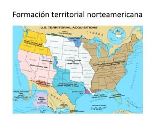 Formación territorial norteamericana