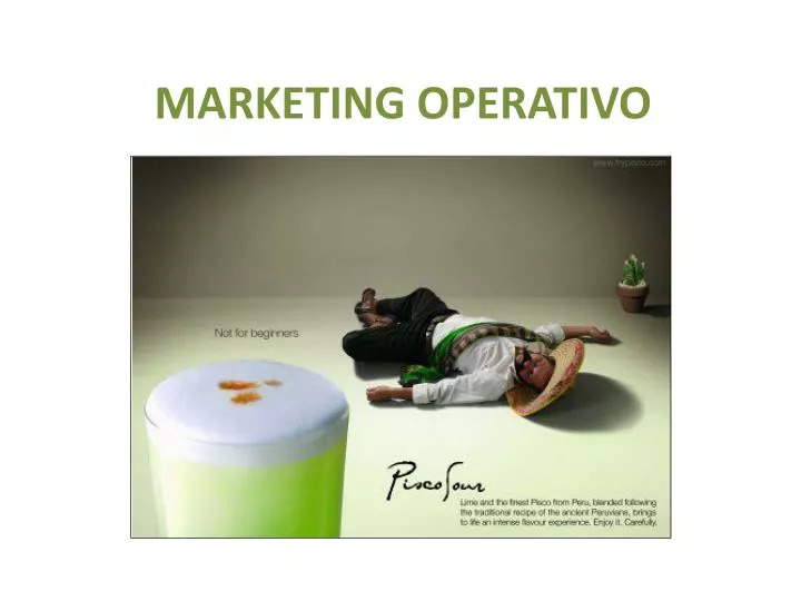 marketing operativo