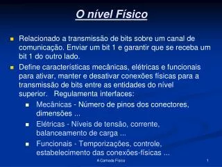 o n vel f sico