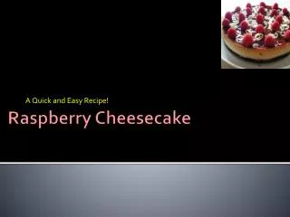 a quick and easy recipe