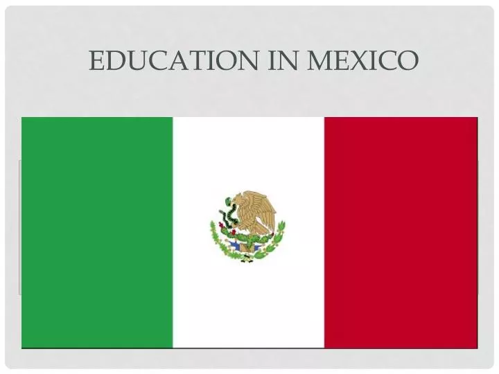education in mexico