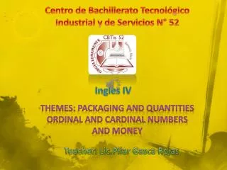 Centro de Bachillerato Tecnológico Industrial y de Servicios N° 52