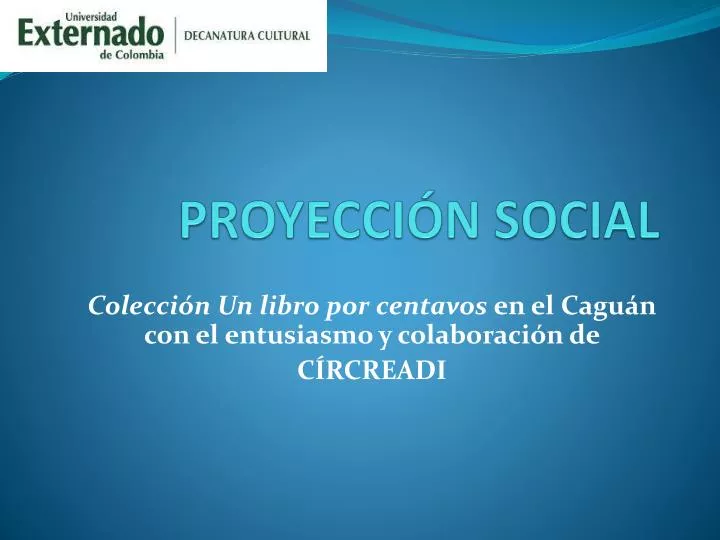 proyecci n social