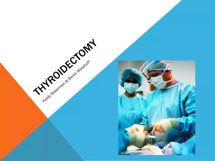 thyroidectomy