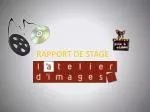 RAPPORT DE STAGE - slide 1