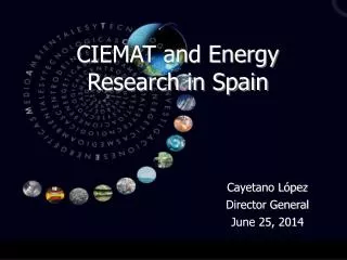 CIEMAT and Energy Research in Spain