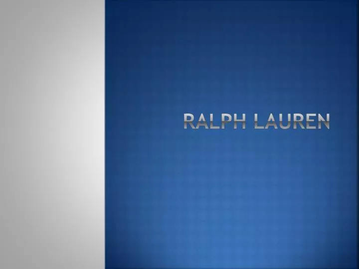 ralph lauren