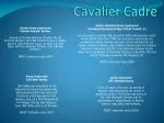 Cavalier Cadre - slide 1