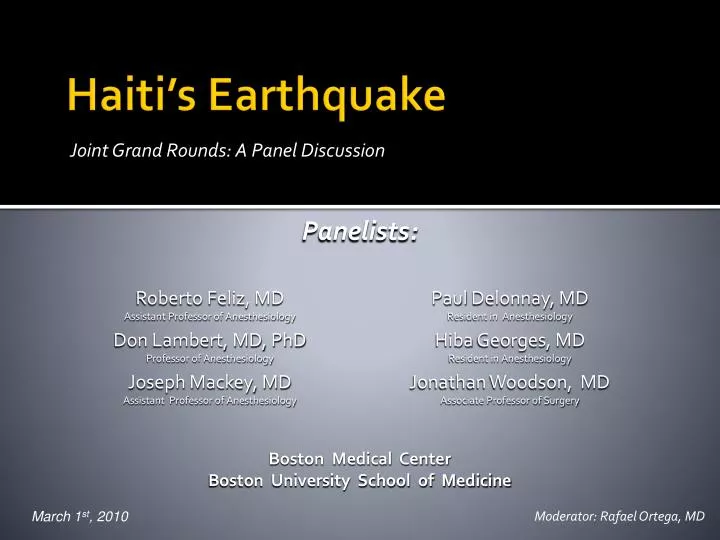 haiti s earthquake