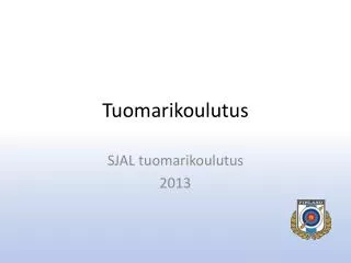 tuomarikoulutus