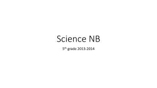 Science NB