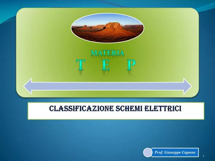 classificazione schemi elettrici