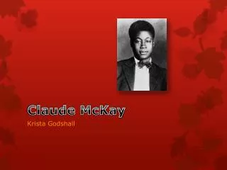 Claude McKay