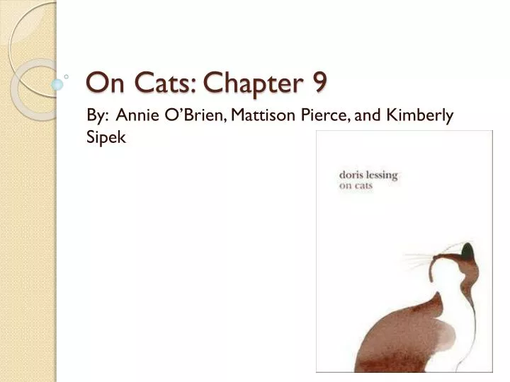 on cats chapter 9