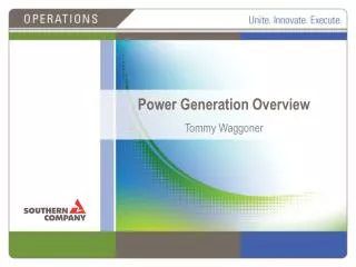 Power Generation Overview