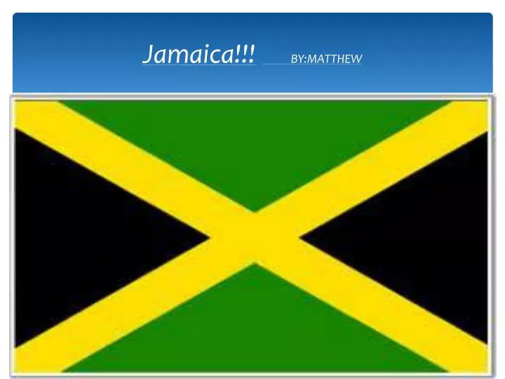jamaica by matthew