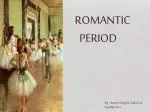 Romantic period - slide 1