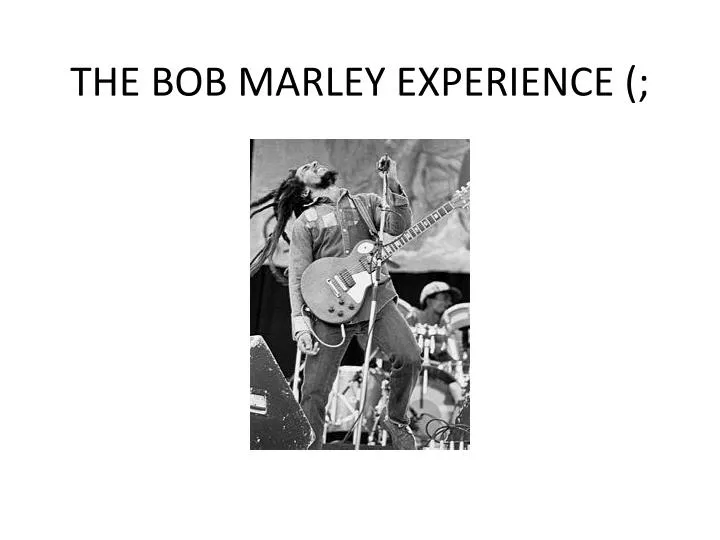 the bob marley experience