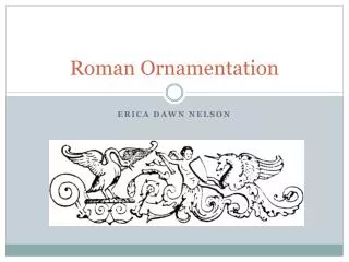 Roman Ornamentation